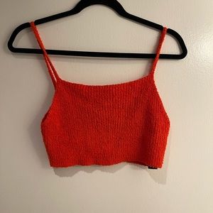 Zara Knit Cropped Tank